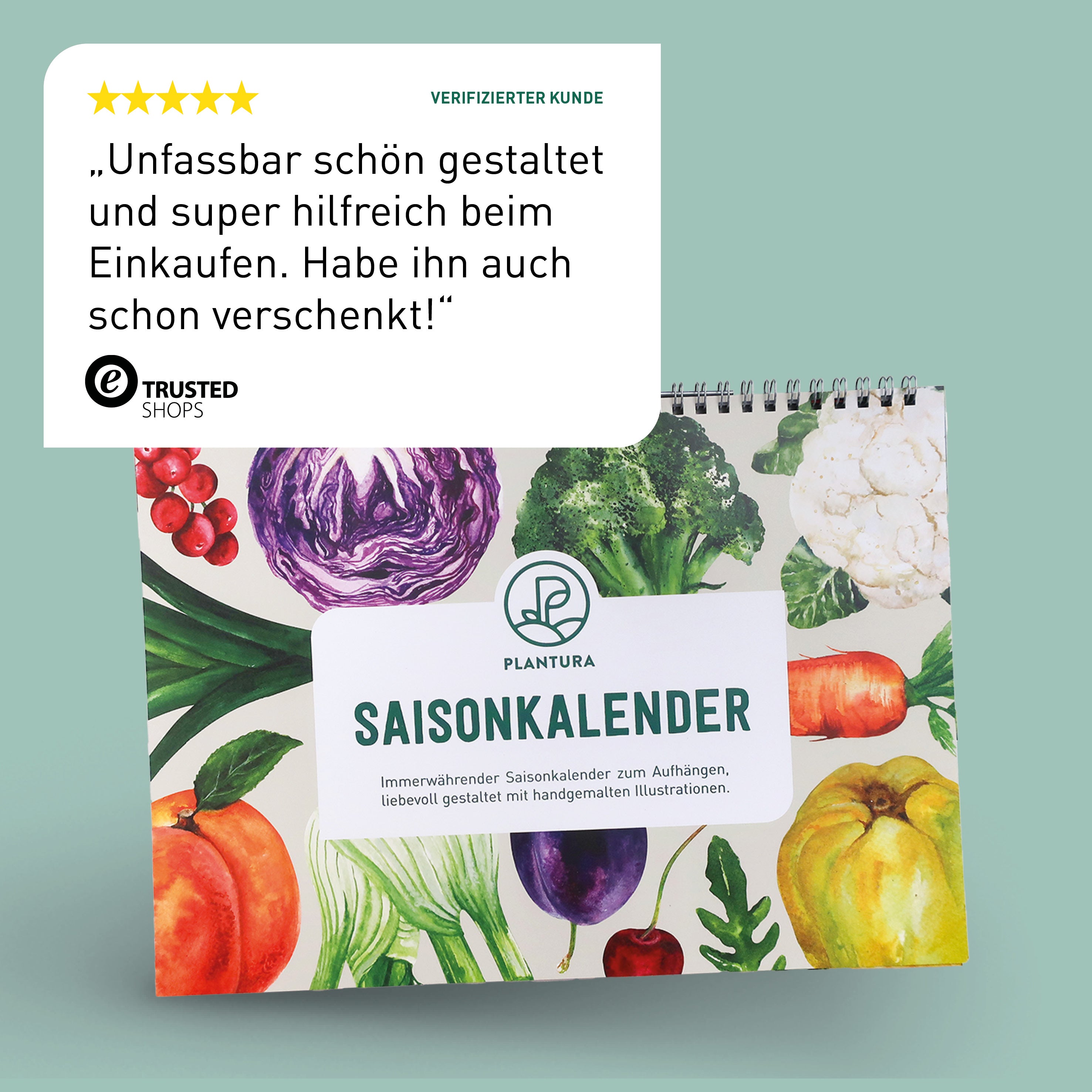 Plantura Saisonkalender für Gemüse & Obst - Plantura Shop – Plantura CH